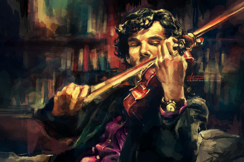 colorful paintings illustrations - Alice X Zhang